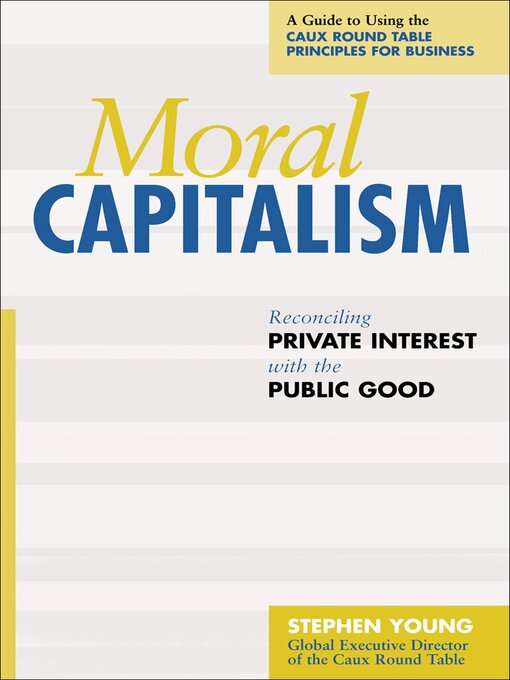 Title details for Moral Capitalism by Stephen Young - Available